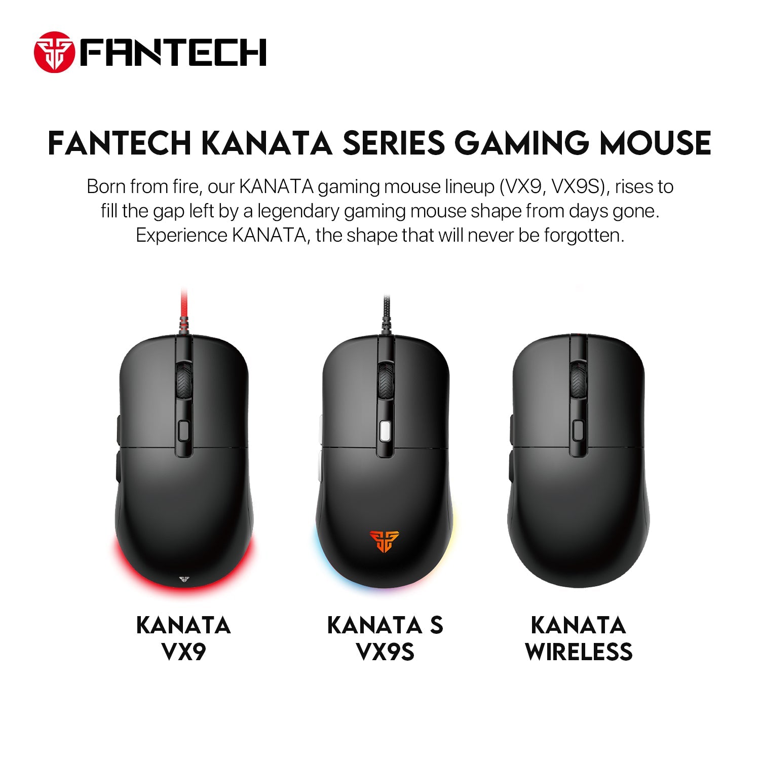 Fantech Kanata VX9S Gaming Mouse New Arrivals 13 JOD
