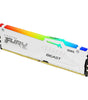 Kingston FURY Beast RGB 16GB 5200MHz DDR5 RAM - White