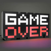 GAME OVER Lamp Voice Control LED Light