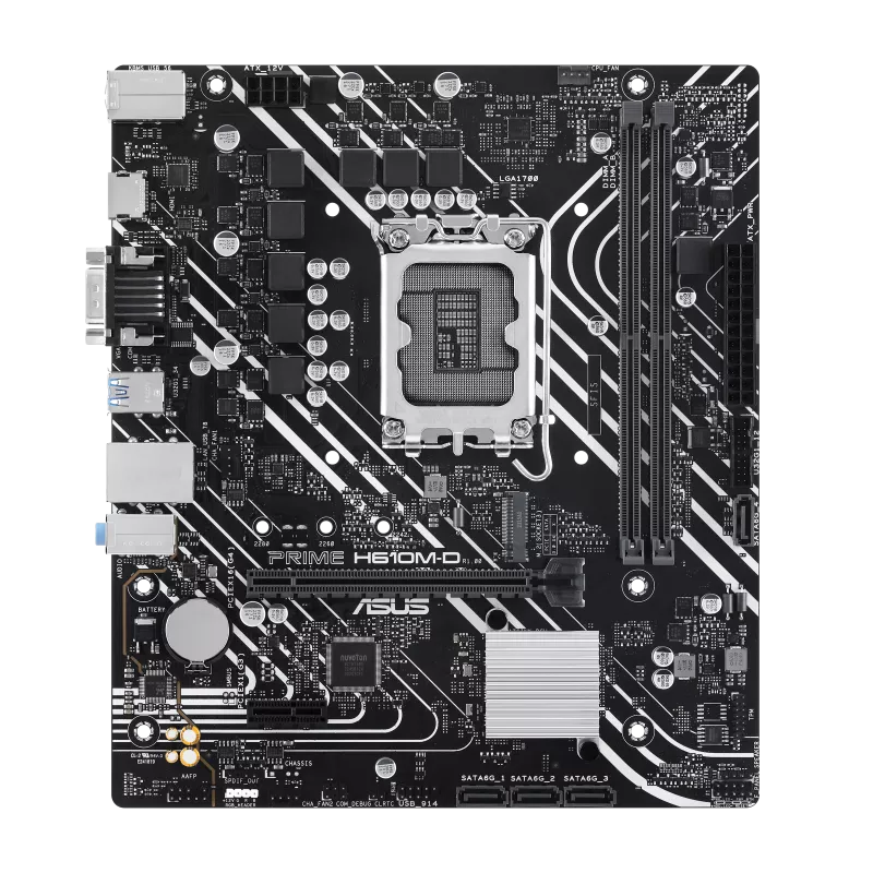 ASUS PRIME H610M-D DDR5 LGA1700 micro-ATX Motherboard