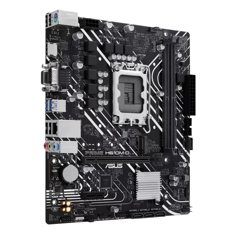 ASUS PRIME H610M-D DDR5 LGA1700 micro-ATX Motherboard