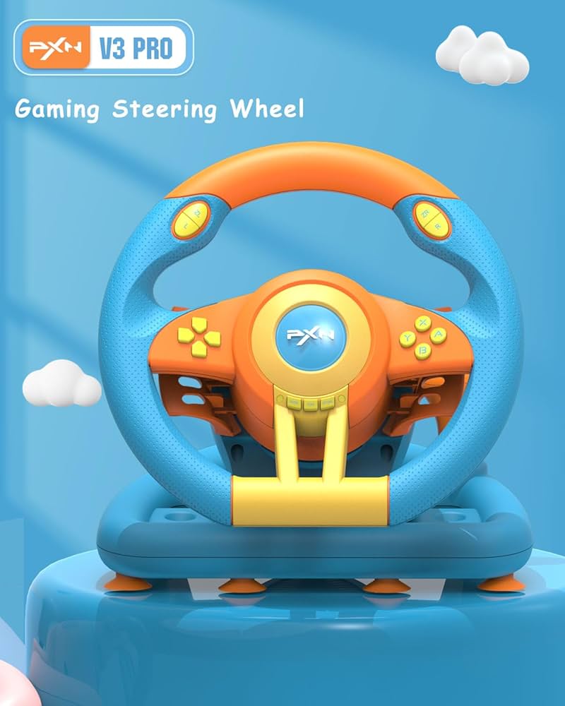 PXN V3 Pro 180° Gaming Steering Wheel