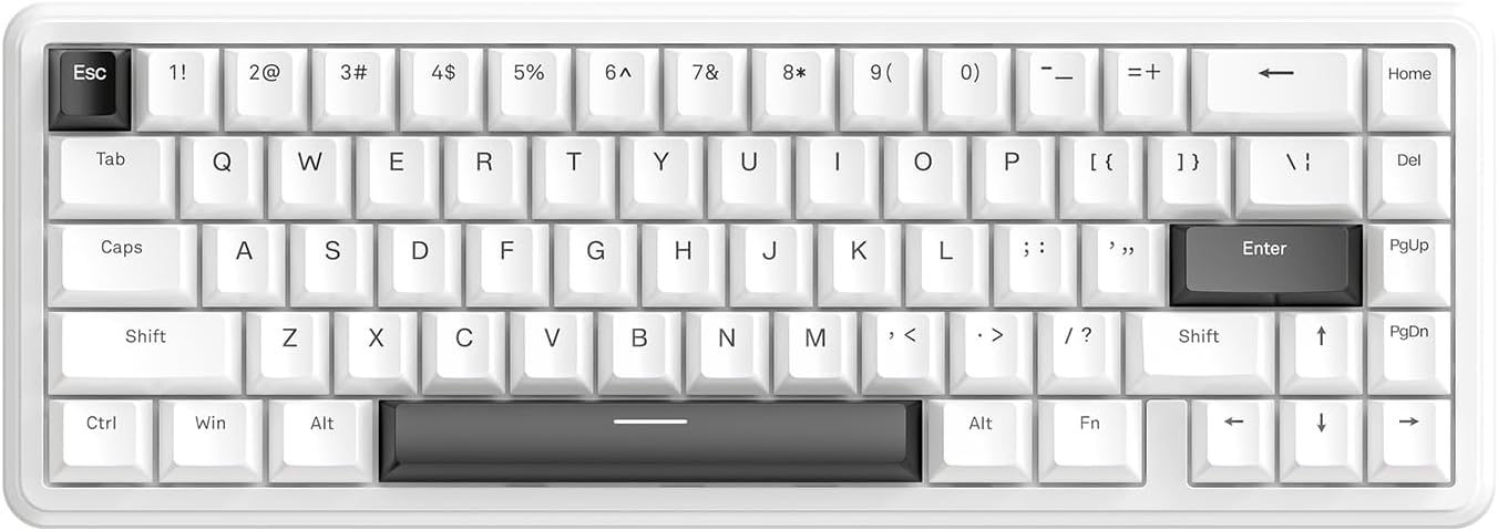 ATTACK SHARK X65 HE Wired Rapid Trigger Magnetic Switch 65% Mechanical Gaming Keyboard
