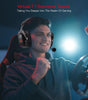 Redragon H376 Aurora Wired Gaming Headset, 7.1 Surround Sound Over-Ear Headphone w/40 MM Audio Drivers, Advanced EQ Mode, 240g Lightweight, Cozy Memory Foam Pads, USB Powered for PC/PS4/NS - Black