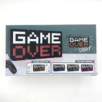 GAME OVER Lamp Voice Control LED Light