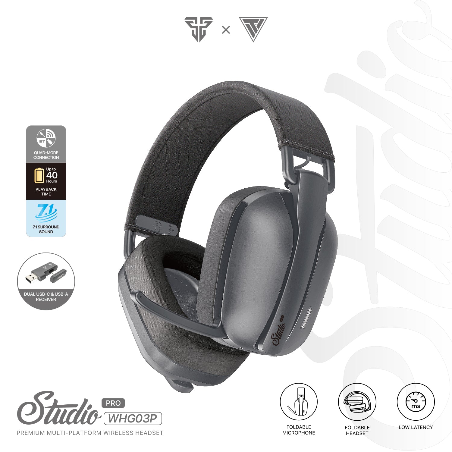 Fantech Studio Pro WHG03P Wireless Headset New Arrivals 40 JOD