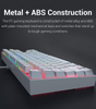 Redragon K552 - RGB - 2 Wired TKL 75% Mechanical Gaming Keyboard | AR Keyboard