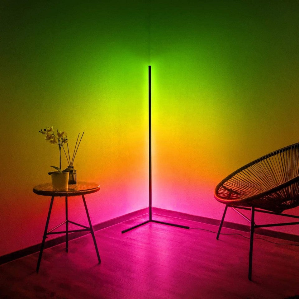 LED Floor Lamp Corner Lamp RGBCW Color