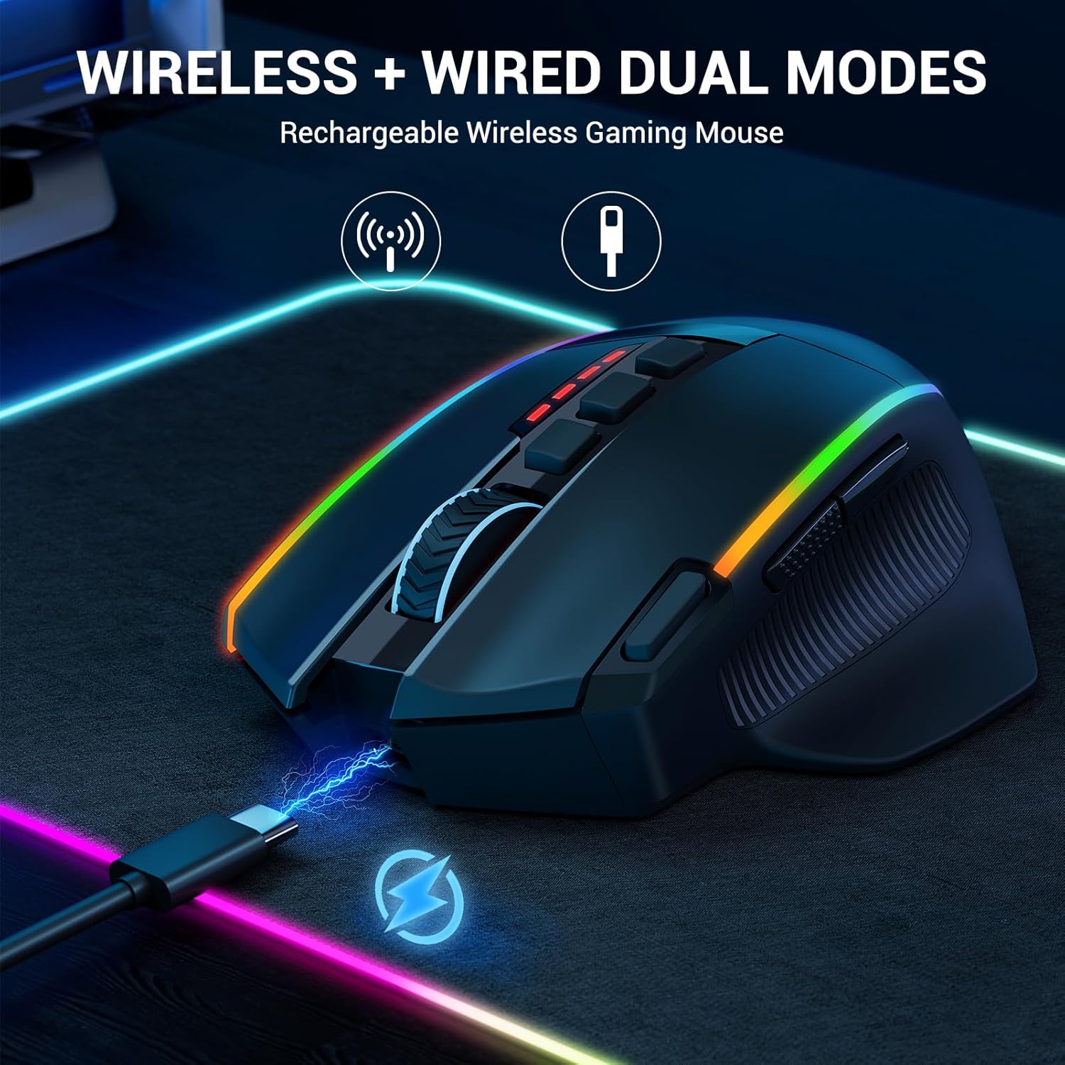 Redragon M915WL Wireless Gaming Mouse