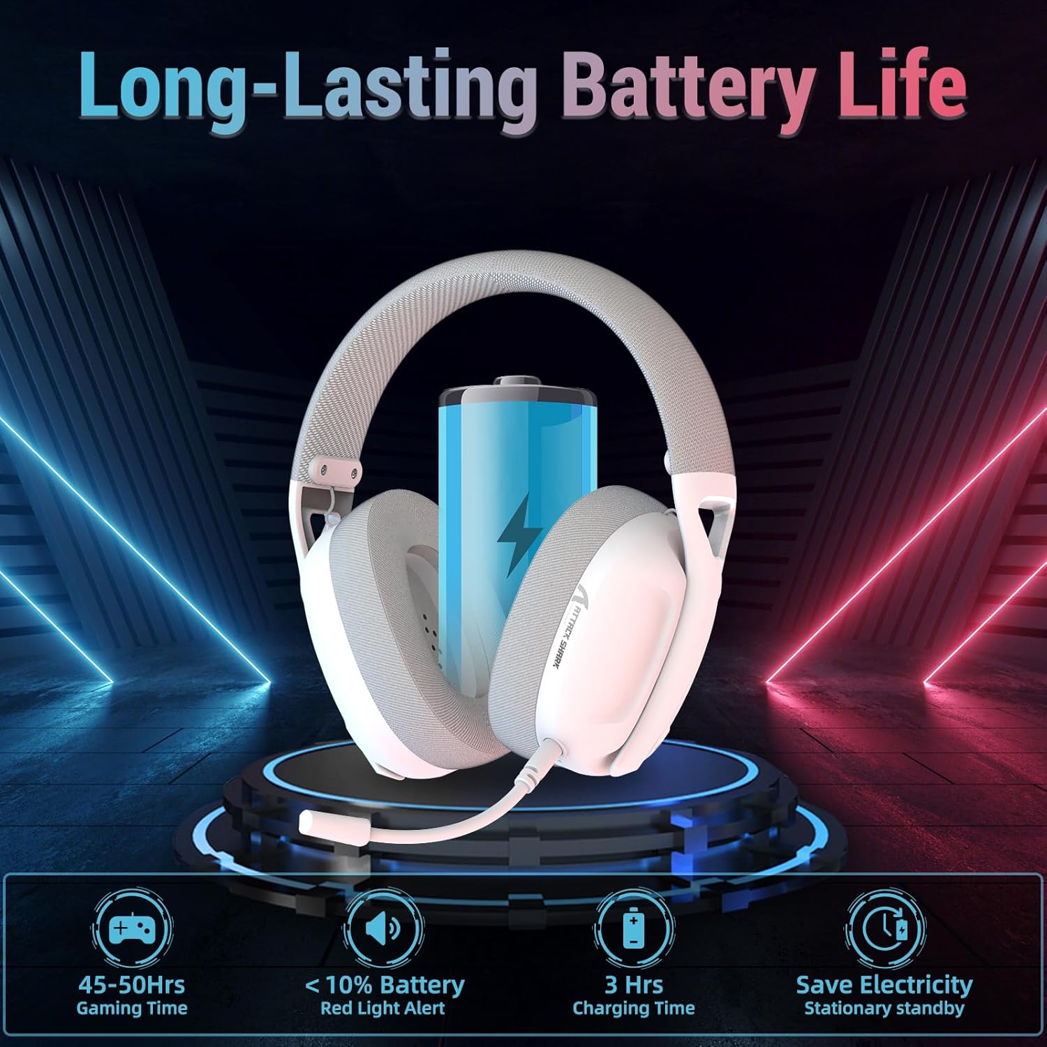 ATTACK SHARK L80 Wireless Gaming Headset