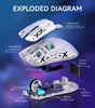ATTACK SHARK X11 Lightweight Wireless Gaming Mouse