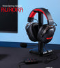Redragon H376 Aurora Wired Gaming Headset, 7.1 Surround Sound Over-Ear Headphone w/40 MM Audio Drivers, Advanced EQ Mode, 240g Lightweight, Cozy Memory Foam Pads, USB Powered for PC/PS4/NS - Black