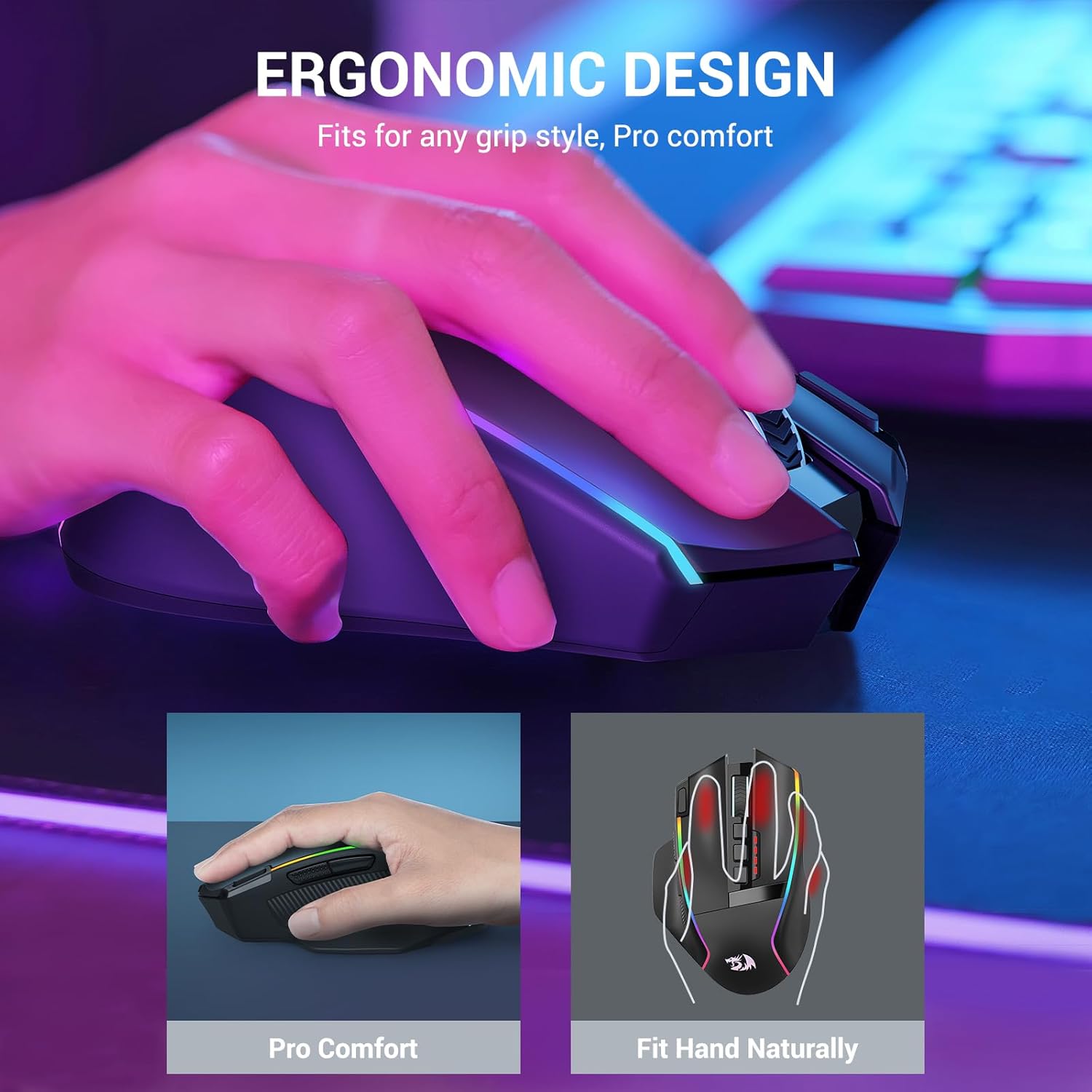 Redragon M915WL Wireless Gaming Mouse