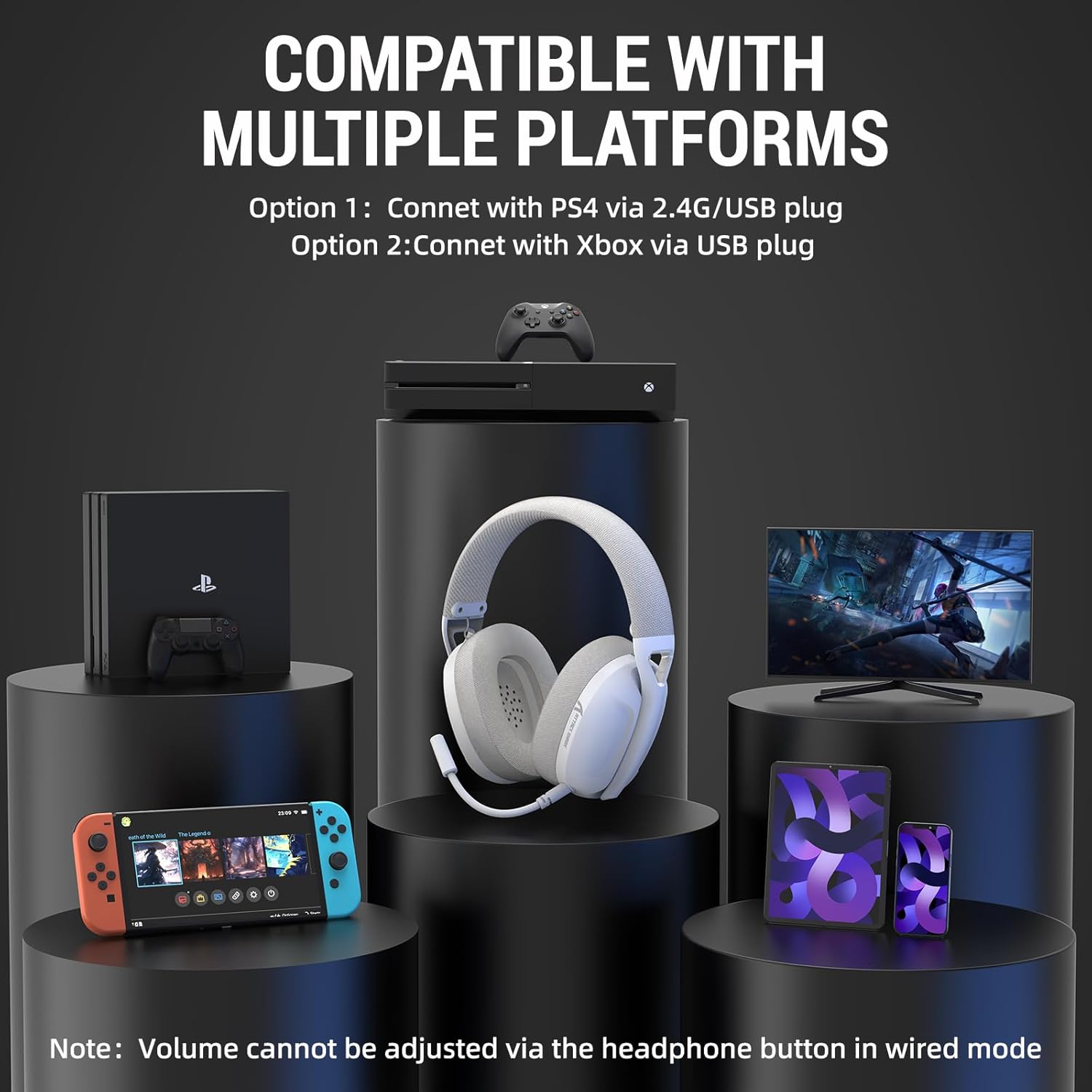 ATTACK SHARK L80 Wireless Gaming Headset