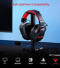 Redragon H376 Aurora Wired Gaming Headset, 7.1 Surround Sound Over-Ear Headphone w/40 MM Audio Drivers, Advanced EQ Mode, 240g Lightweight, Cozy Memory Foam Pads, USB Powered for PC/PS4/NS - Black