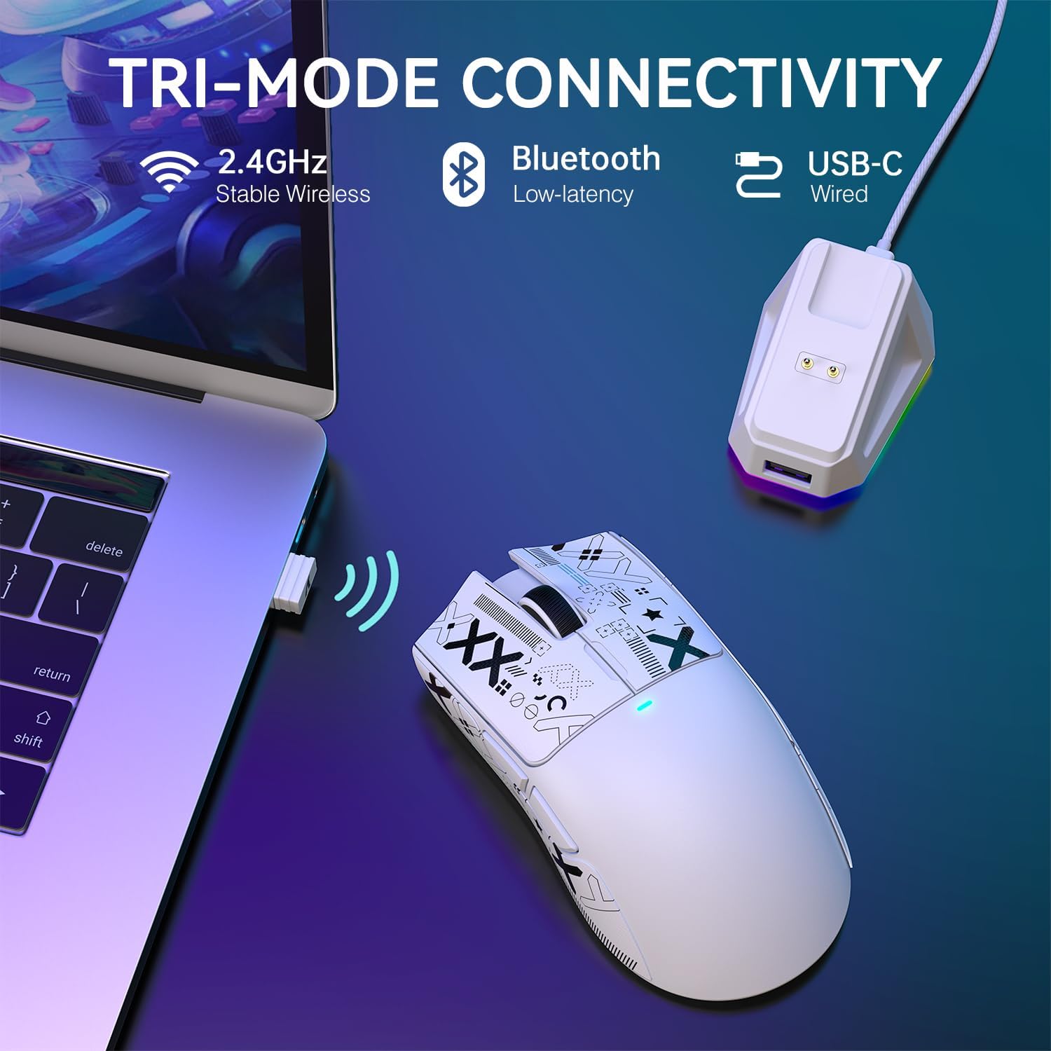 ATTACK SHARK X11 Lightweight Wireless Gaming Mouse