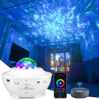 Starry Projector Light and Music Player