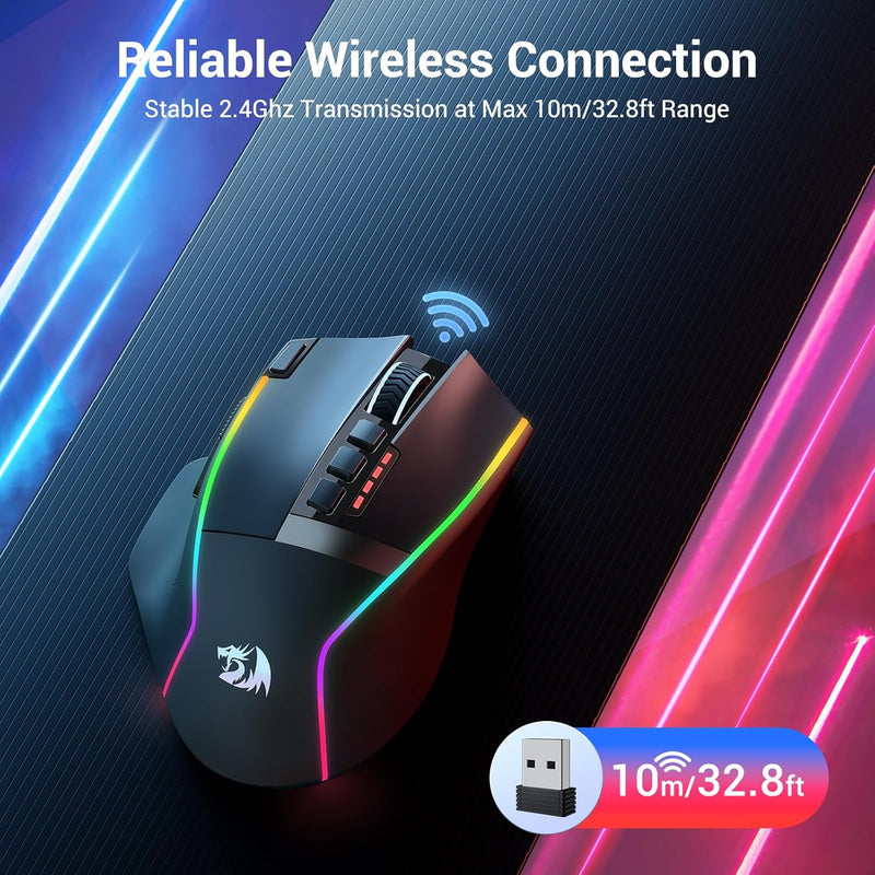 Redragon M915WL Wireless Gaming Mouse