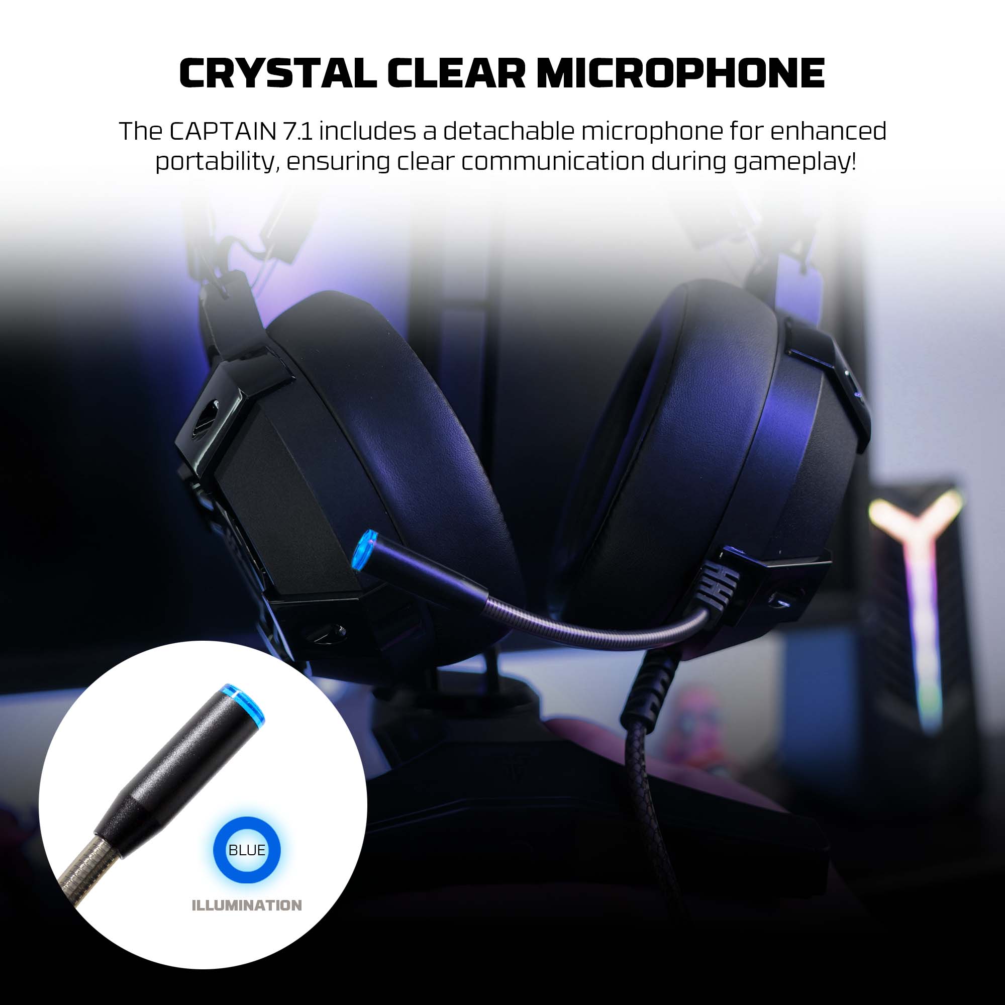 FANTECH VIBRATION HG11 PRO 7.1 SPACE EDITION GAMING HEADSET