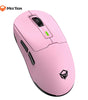 Meetion Air GW24 2.4G Bluetooth & Wired Gaming Mouse -Pink