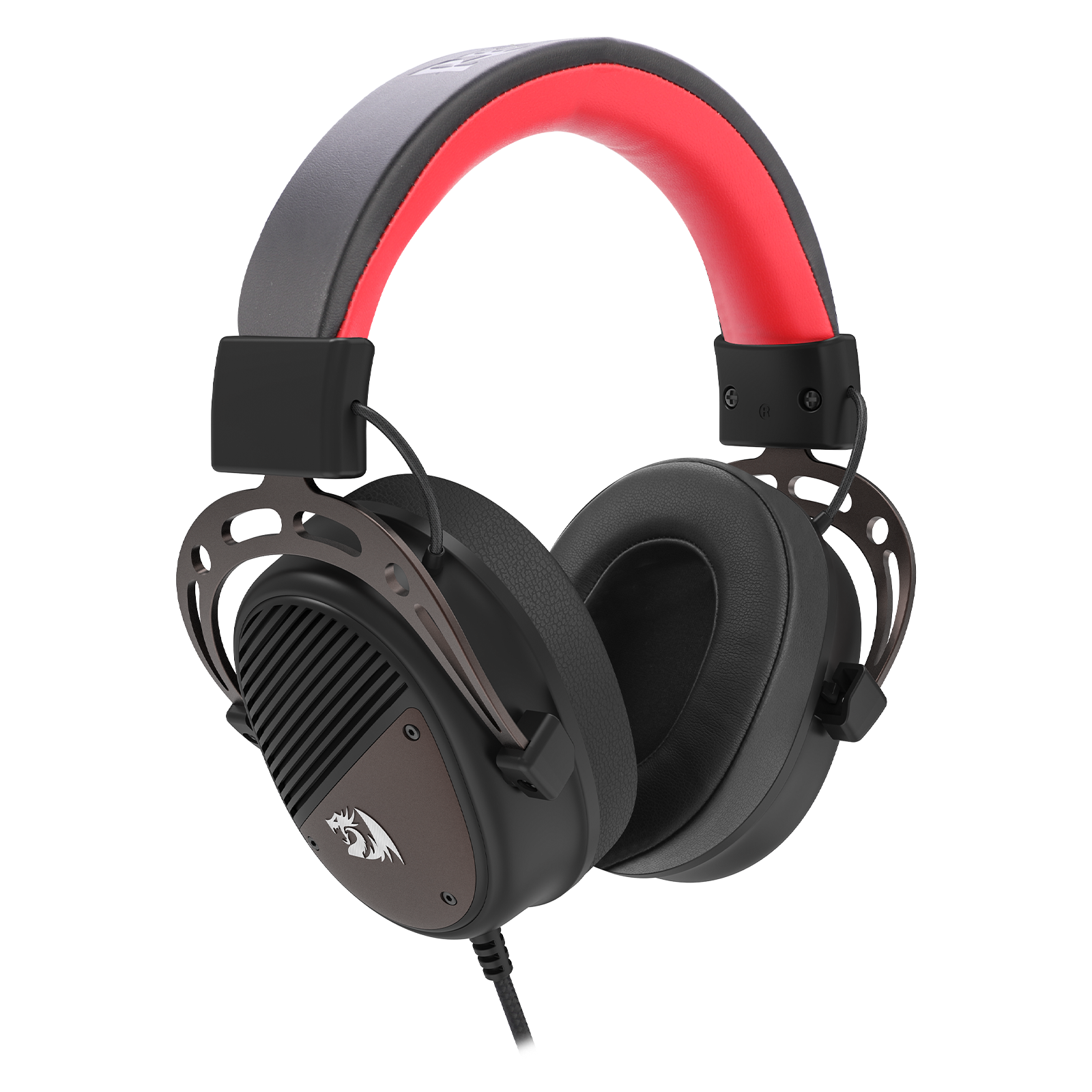 Redragon H730  Wired Gaming Headset - 7.1 Surround Sound - Memory Foam Ear Pads - 50MM Drivers - Detachable Microphone - Multi Platform Headphone - Works with PC/PS4/PS5 Switch