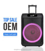 Jbr-1505 15-Inch Party Bluetooth Speaker with LED Lighting Effects