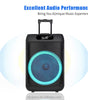 Jbr-1505 15-Inch Party Bluetooth Speaker with LED Lighting Effects