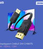 DM CHB075 4K 120Hz Displayport to Displayport Kablo 1.5 Metre