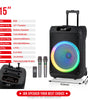 Jbr-1505 15-Inch Party Bluetooth Speaker with LED Lighting Effects