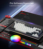 Redragon K673 PRO 75% Wireless Gasket RGB Gaming Keyboard