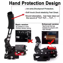 USB Handbrake For PS4/PS5 Logitech G29 or T300, XBOX1 XSS XSX G920, PC SIM Racing Dirt Rally Games Hand Brake System