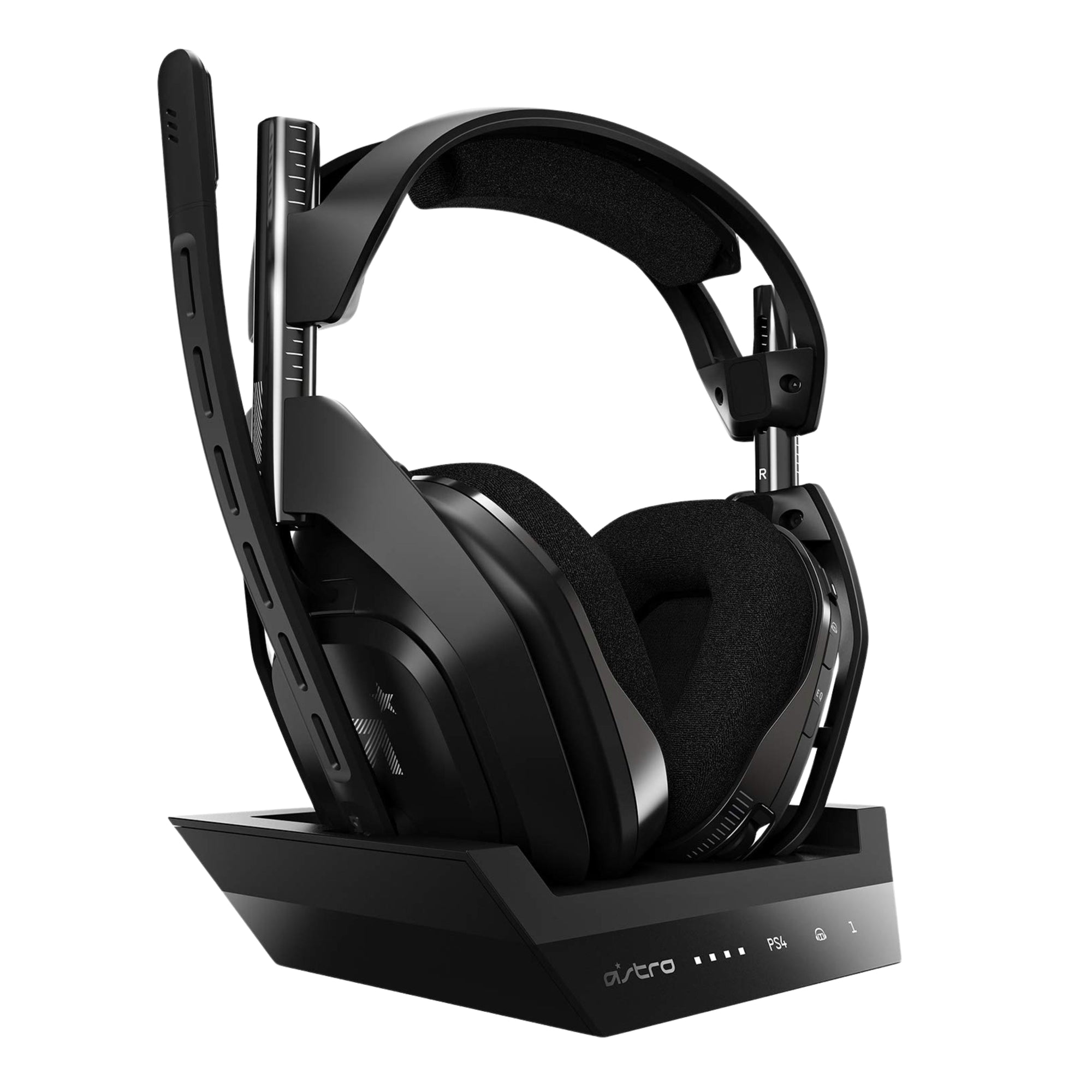 ASTRO Gaming A50 Wireless Headset + Base Station Gen 4 - Compatible With PS5, PS4, PC, Mac - Black/Silver