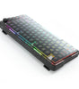Redragon K673 GG 75% Wireless Gasket RGB Gaming Keyboard, 3-Modes 81 Keys PBT Compact Mechanical Keyboard w/Hot-Swap Socket, Dedicated Knob Control & 5-Layer Noise Dampening, Custom Linear Switch