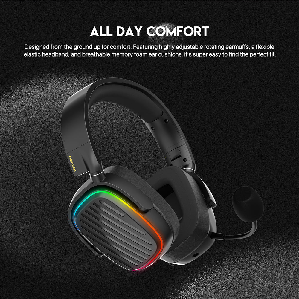 Fantech WHG02 Wireless Headset Harmony New Arrivals 50 JOD