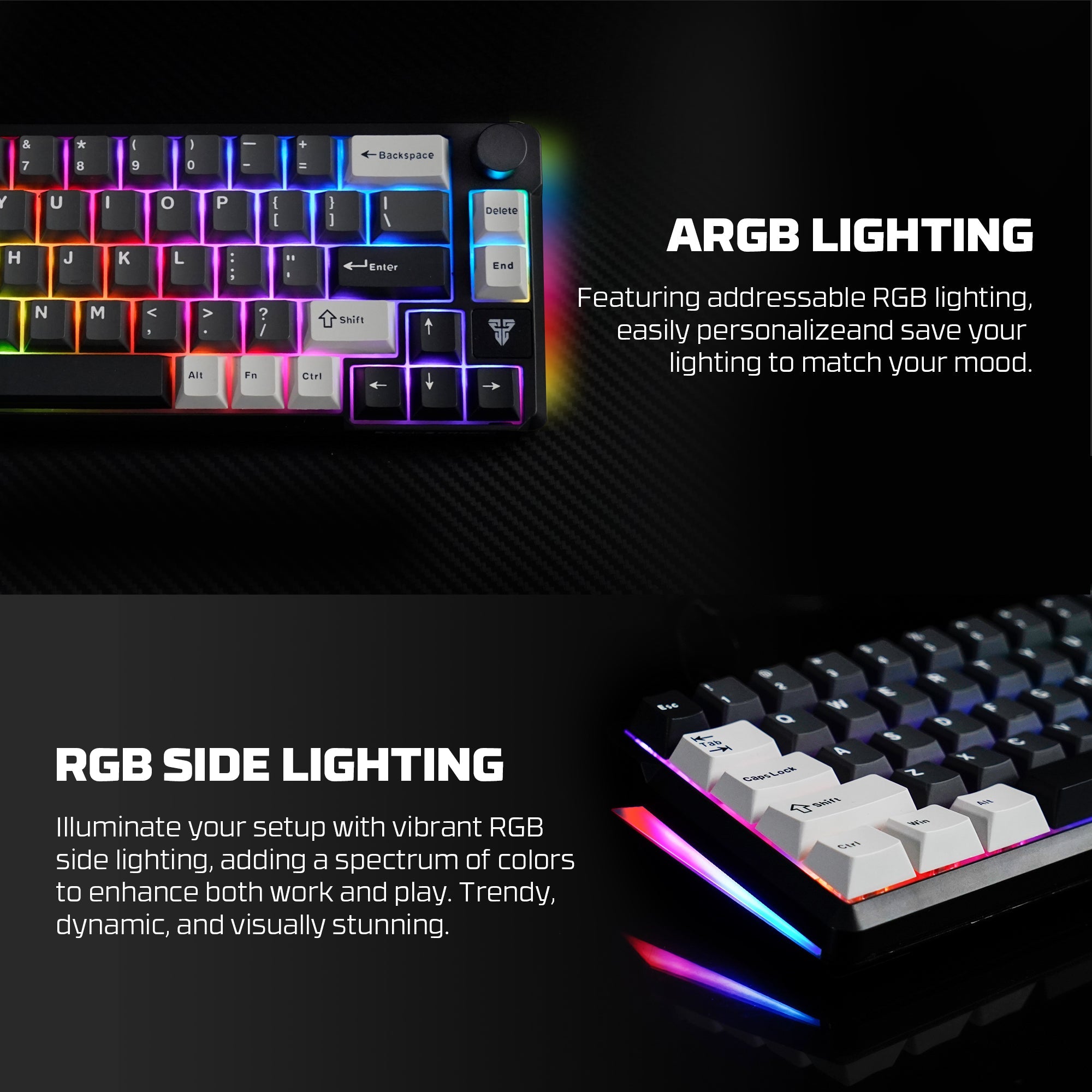 Fantech MK919 ATOM PRO66 Mechanical Keyboard Grey