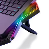 COOLCOLD K40 RGB Laptop Cooler 6-fan