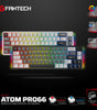 Fantech MK919 ATOM PRO66 Mechanical Keyboard Grey