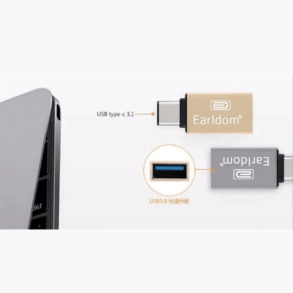 Earldom Type-C Adapter - Gold