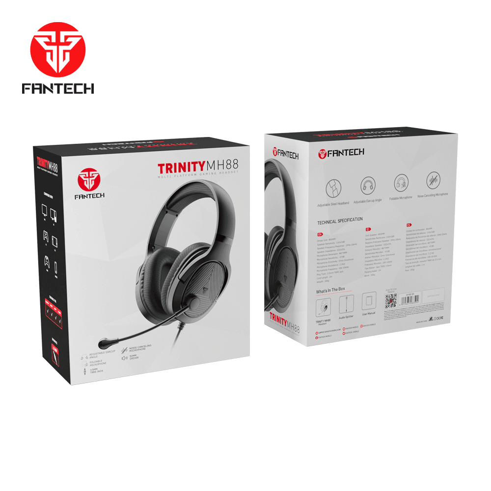Fantech Trinity MH88 Multi Platform Gaming Headset Audio 15 JOD
