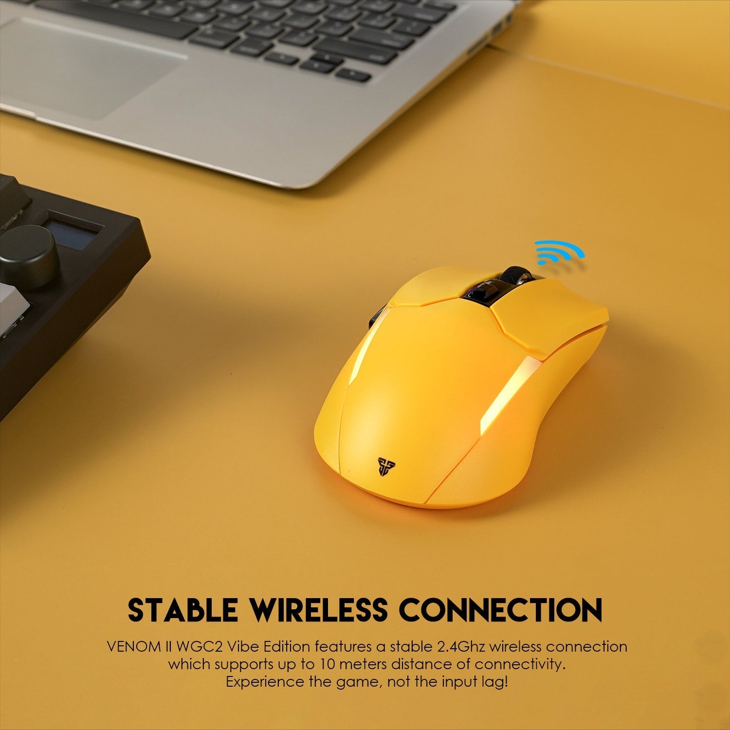 Fantech VENOM II WGC2 VIBE EDITION Yellow Mouse 15 JOD