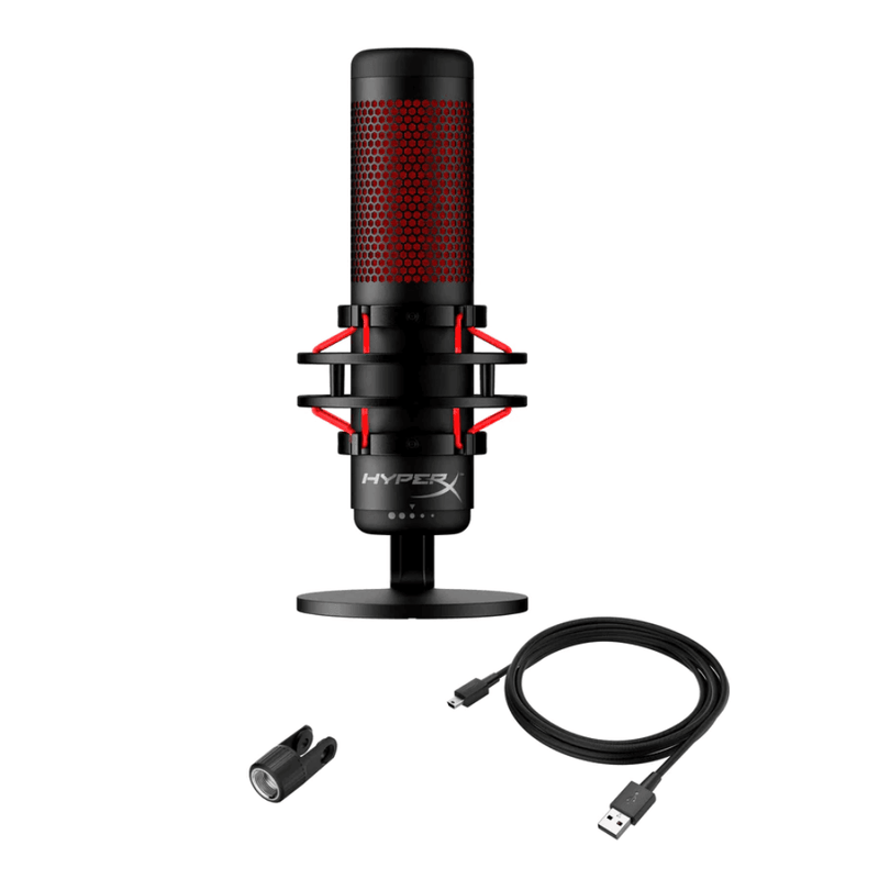 HyperX QuadCast USB Condenser Gaming Microphone