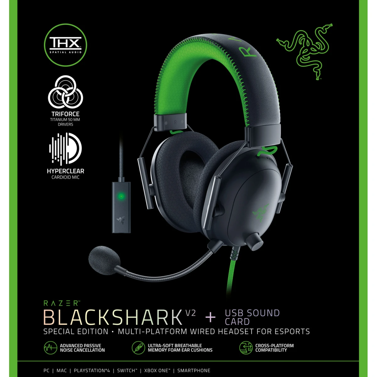 Razer BlackShark V2 SE Gaming Headset