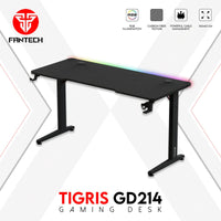 Fantech Tigris GD214 Gaming Desk RGB Illumination Premium And Sleek Large Surface With Cable Management