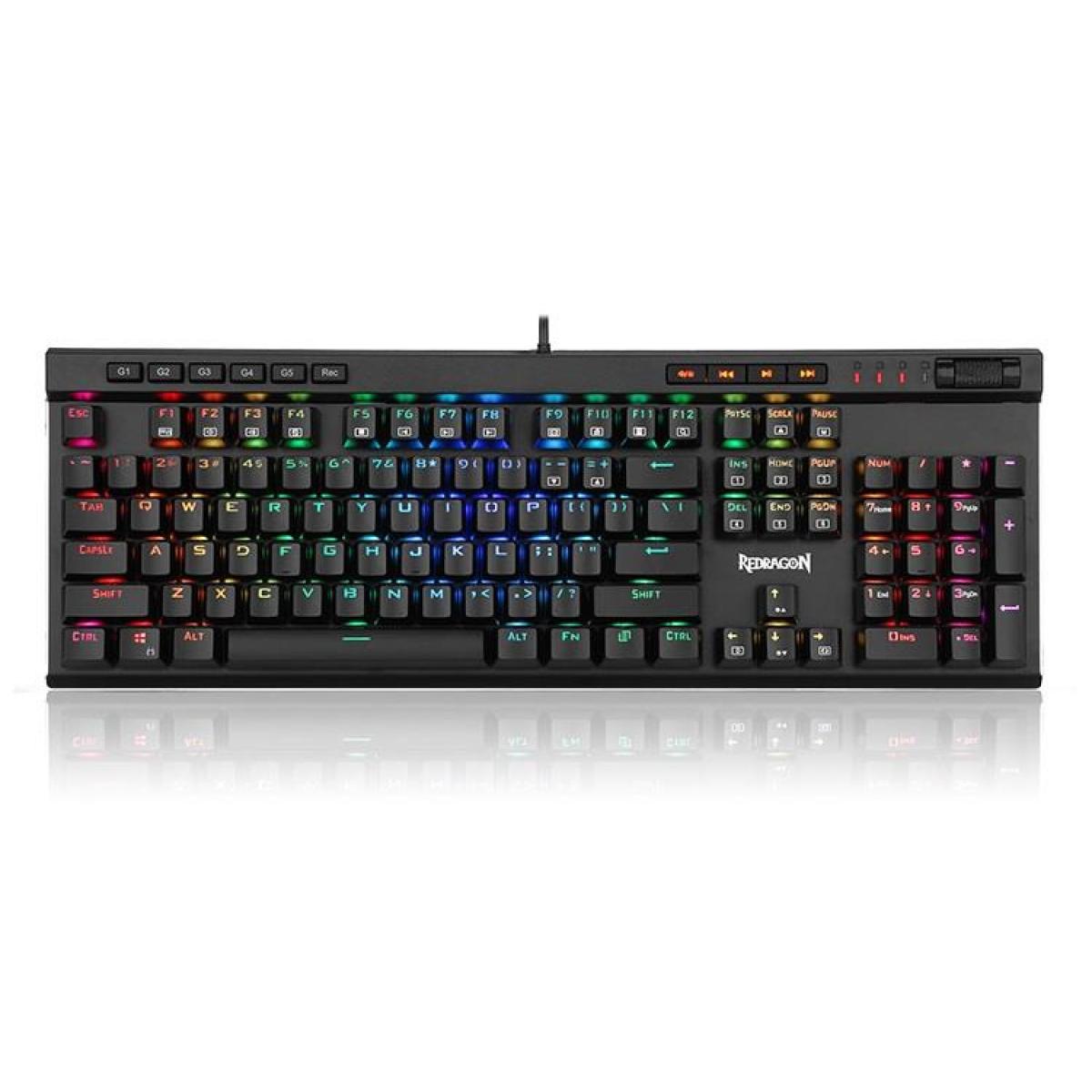 Redragon K580 VATA RGB LED Backlit Mechanical Gaming Keyboard