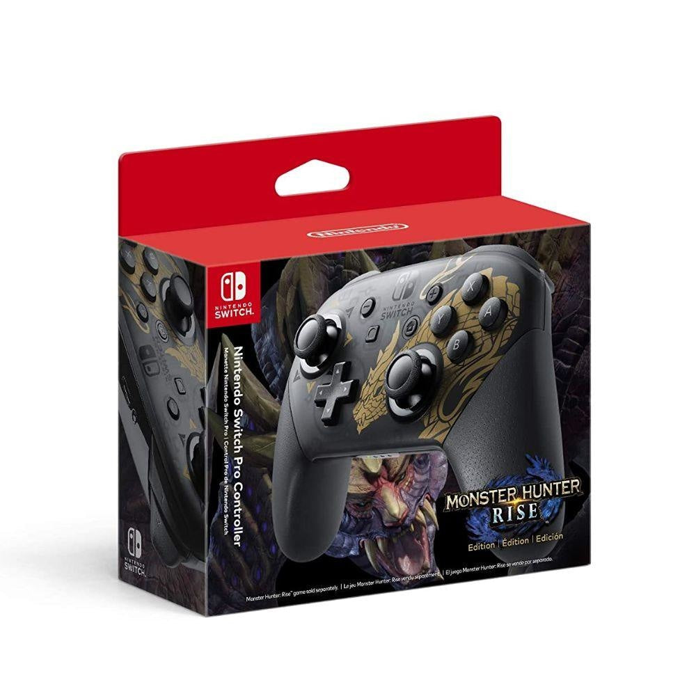 Nintendo Switch Pro Controller Monster Hunter Rise Edition - Switch Console 40