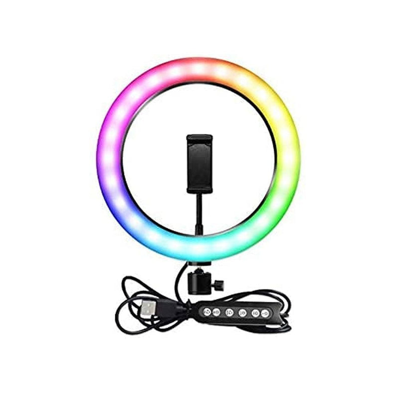 Portable MJ26 12'' RGB Desktop Soft LED Ring Light