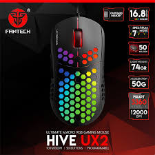 FANTECH HIVE UX2 GAMING MOUSE 74G