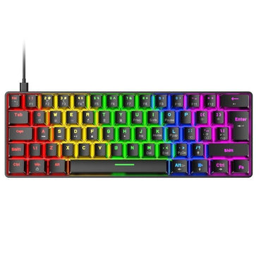 T60 Mechanical Gaming Keyboard 60% ( black )