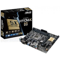 Asus H110M-K Intel H110 DDR4 MicroATX Motherboard