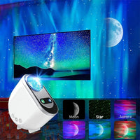 Speakers Northern Lights Aurora Projector Galaxy Star Bluetooth Speaker